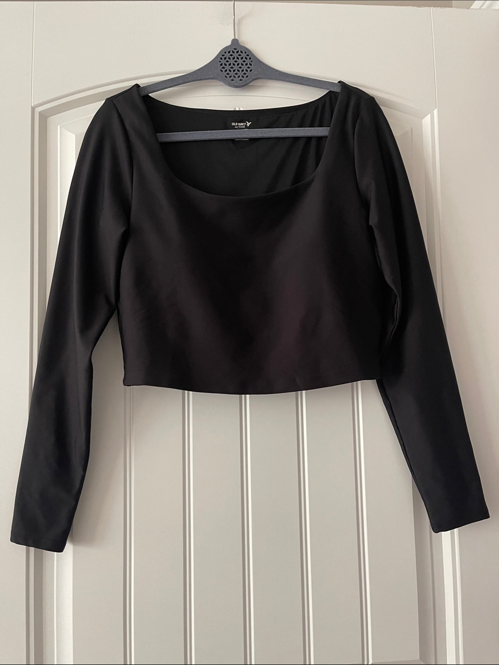 Old Navy Active Powersoft Light Support Go Dry Crop Top L